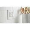 Amerelle 3000RRW Metro Wallplate, 2 Rocker Ceramic, White, 1-Pack