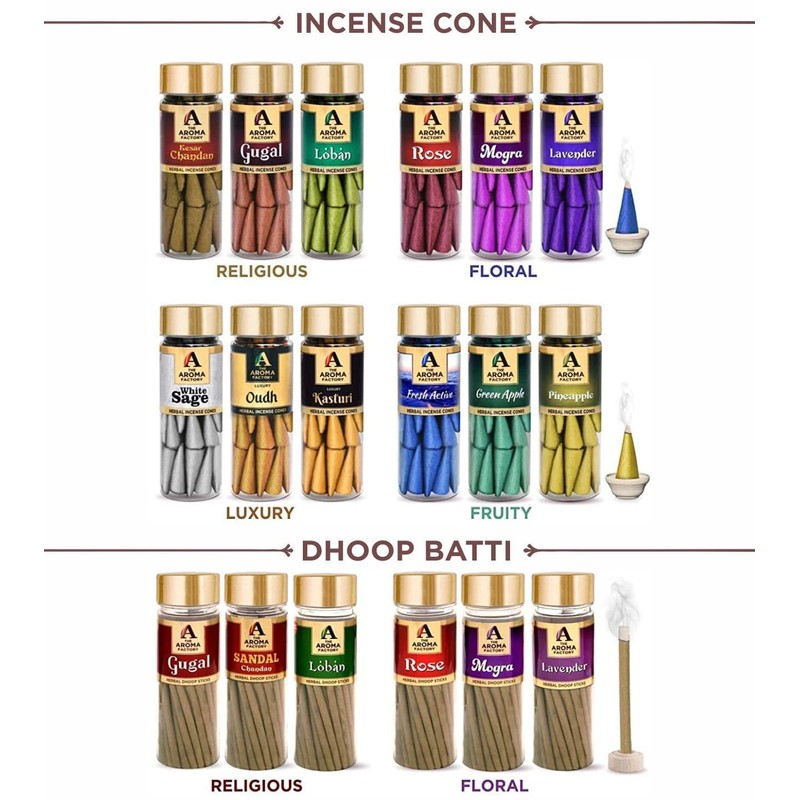 The Aroma Factory Kasturi Musk Agarbatti | Calmness of Musk