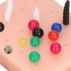 Pimple Popping Toys Elastic Acne Squeezing Funny Toy Balls Worm