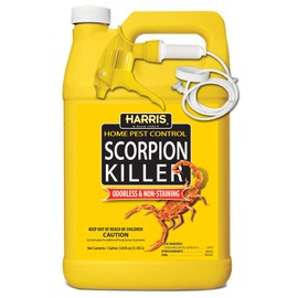 Harris Scorpion Killer, Liquid Spray with Odorless and Non-Staining Extended Residual Kill Formula (Gallon) 128 Fl Oz