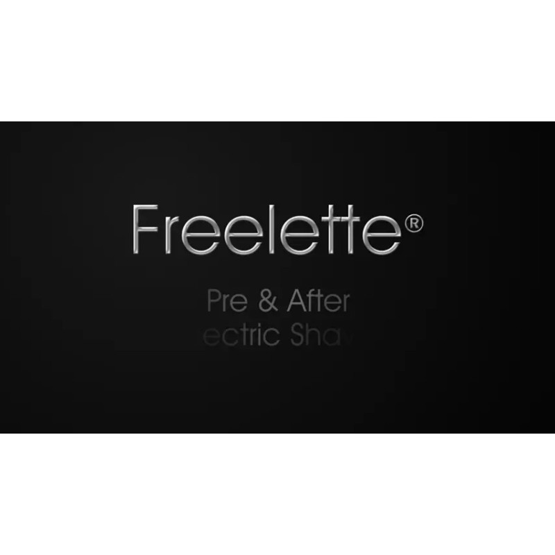 Freelette Pre Electric Shave After Shave Lotion Cream - Close