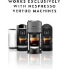 Nespresso Capsules Vertuo Dark Roast Coffee, 30-Count Coffee Pods, Brews