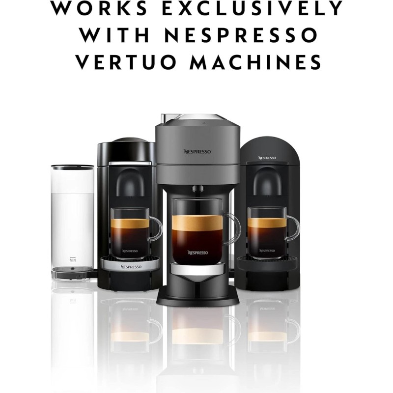 Nespresso Capsules Vertuo Dark Roast Coffee, 30-Count Coffee Pods, Brews
