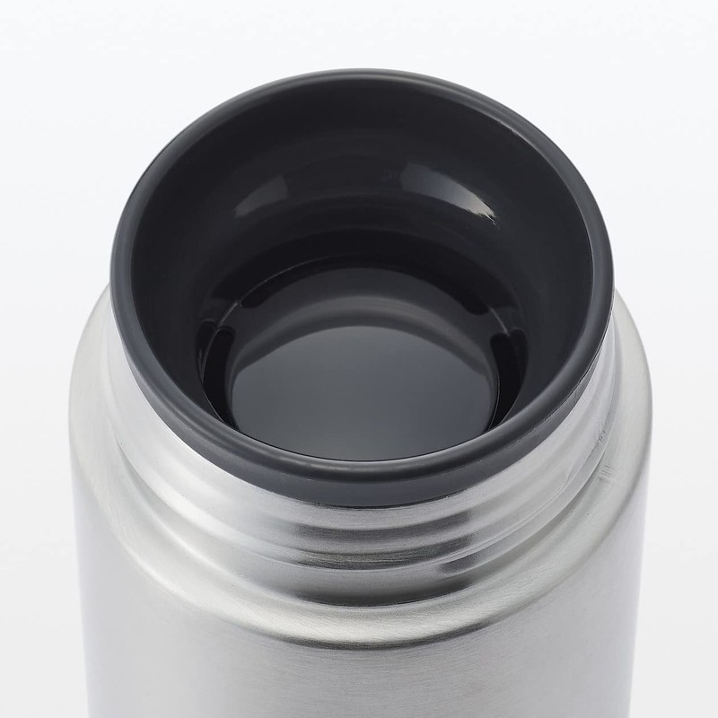 MUJI 44593769 Stainless Steel Insulated Bottle, Approx. 11.8 fl oz