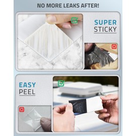 PAULINN RV Roof Sealant Tape, 6 Inch X 50 Foot Natural White Roofing Repair Tape, UV & Weatherproof Roof Seal Tape for RV Camper Trailer Boat Sealing Leak Repair