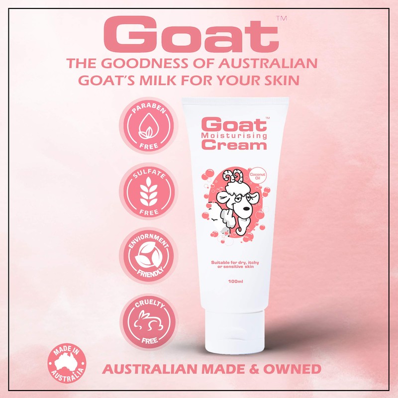 Goat Moisturising Cream Moisturising Hand and Body Cream - Enriched