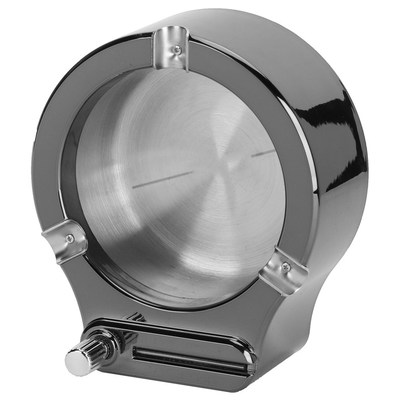 Stainless Steel Ashtray with Matches Lighter Function for Home Office