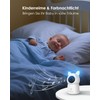 CZEview 5.5 Inch 2K Baby Monitor with Camera, HD Night