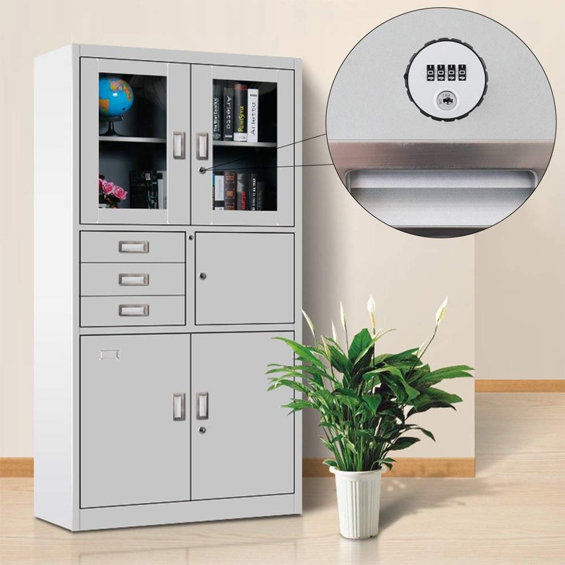 Digital Zinc Alloy Cam Cabinet Lock with Key Override 100