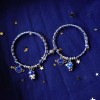 Set De Pulsera Pareja Iman Astronauta,regalo Amor Eterno