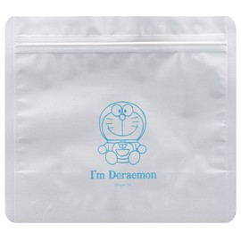 Skater CAF1 I'm Doraemon Secret Tool Sanrio Aluminum Zipper Storage Bag with Zipper