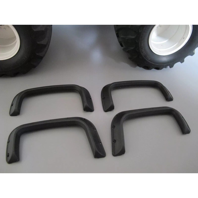 Tamiya Black Rubber Fender Flare 4pcs Tamiya 1/10 Super Clod