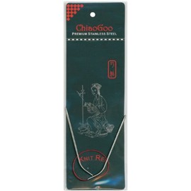 ChiaoGoo Red Line Circular Knitting Needles, 12-Inch/Size 2 (6012-2)