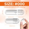Angtai JN Empty Capsules Size 000 - Clear Gelatin Capsules