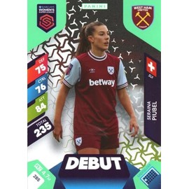 Panini Women's Super League 2025 Seraina Piubel Debut Trading Card