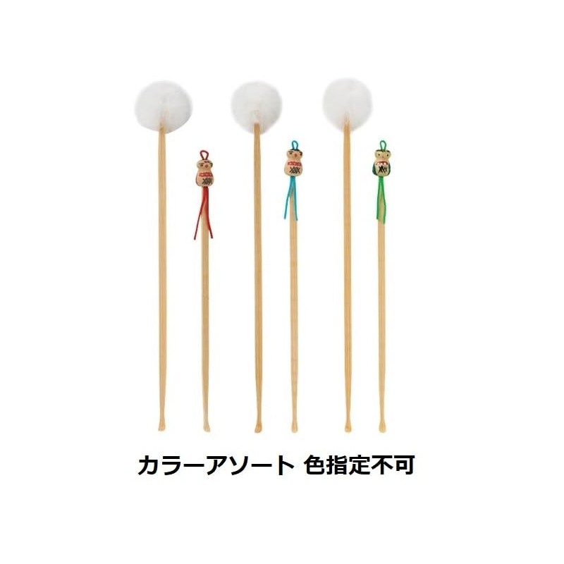 梵天耳かき ２本入 ［色指定不可］ 手づくり 本竹【Clip wan】