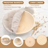 Banneton Bread Proofing Basket Set of 4PCS 9 Inch Round