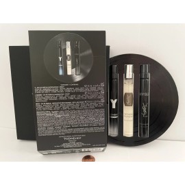 Yves Saint Laurent 3pc Yves Saint Laurent YSL Men’s Fragrance Gift Set 0.33fl oz 10ml Travel Spray