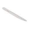 50pcs Washable Reusable Nail File with Scale Professional Home Salon