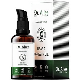 Beard Growth Oil | Enriched with Vitamin E, Almond & Castor Oil | Promotes Fuller, Thicker Beards | Solves Patchy Growth | Fast-Absorbing Beard Care Solution | 30ml