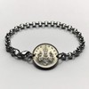 1992 Scotland United Kingdom 5 Pence coin bracelet jewelry crowned