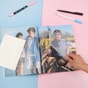 Mr. Pen- Transparent Sticky Notes, 5"x7", 200 Sheets, White, See