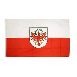 Flaggenfritze Flag of Austria Tyrol 90 x 150 cm + Free Sticker