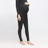 Mamline 1+1 Maternity & Postpartum Innerwear Pants - Plus Size Innerwear Black+Gray/Free