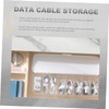 Gadpiparty Cable Management Box Durable Cord Storage Case for Home