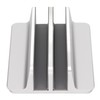 Laptop Holder Vertical 2 Slots Aluminum Alloy Adjustable Laptop Stand