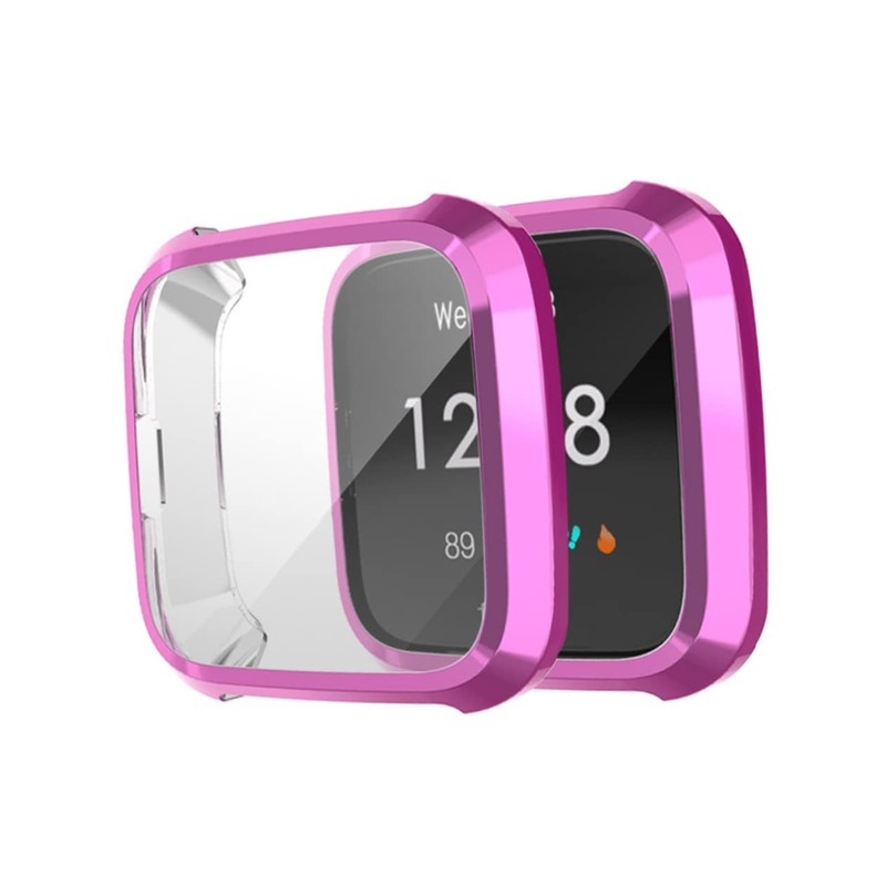 DOITOOL 2pcs Elegant Smart Watch Cover TPU Case for Watch