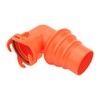 RV Sewer Hose Elbow with Lid 90 Degree Easy Installation