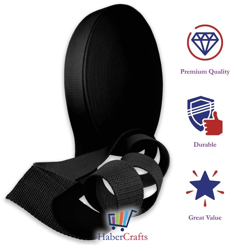 38mm Heavy Duty Webbing Belt Strap Upholstery Webbing Cotton Blend