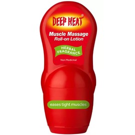 Deep Heat Muscle Massage Roll on Lotion,Pack of 3