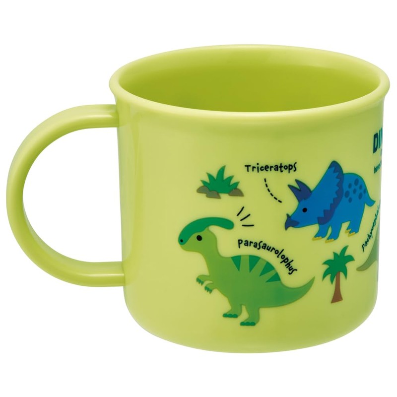 Skater KE4AAG-A Antibacterial Cup, 7.8 fl oz (200 ml), Dinosaurus,