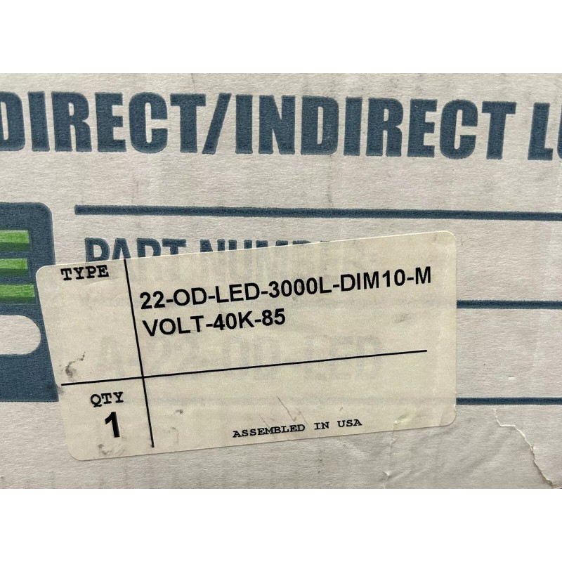 Elite LED Lighting Oracle/Elite 2'x2' LED shallow recessed volumetric luminaire