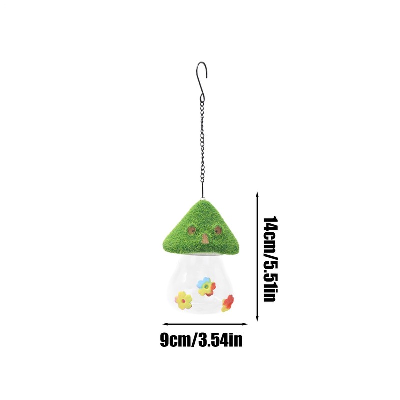 Hummingbird Feeder,Hummingbird Feeders Hangable Bee-Proof for Outdoors | No Drip