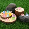 Pack of 200 Luminous Mini Resin Ducks - Colourful Miniature