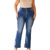 High Waisted Bootcut Jeans for Women Plus Size & Stretchy