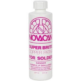 Bold 503118 Novacan Super Brite Copper Patina for Solder44; 8 oz