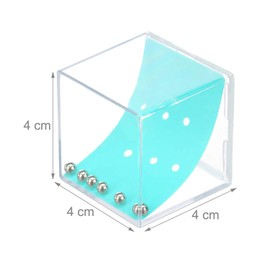 Harxin 24 Pieces Patience Games, 4 Finger Skateboard, Mini Thinking Game, Educational Toy, Skill Game for Children Adults, Puzzle Game, Party Gifts, Stress Relief (Challenging Toy)