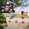 Aricona Pirate Flag, Flag with Skull Design with Brass Eyelets,