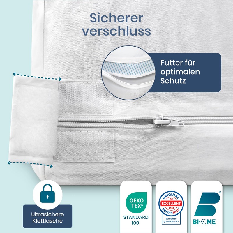 Twinzen - Mattress Cover 90 x 190 x 25 cm