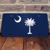 State Flag UV Printed Vanity Front License Plates (South Carolina)