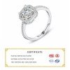 Unbranded White 14K Gold Plated S925 Sterling Silver CZ Wedding