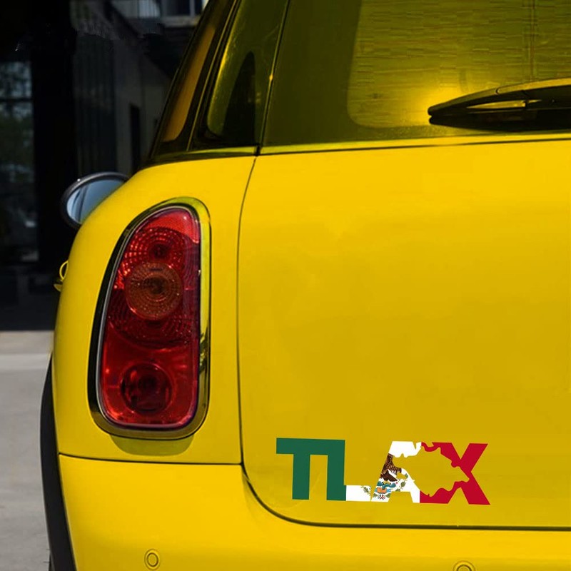 TLAX Sticker Tlaxcala Decal Mexico Letters Car Truck Window Laptop