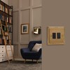 VARILIGHT - Georgian Brass - Classic - 13A Switched Fused