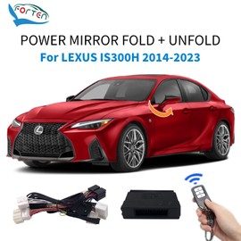 Automatic Power Folding Mirror Control Module Kit for Lexus IS300 IS300H 2014-2022 – Side Mirrors Auto Fold/Unfold, Plug & Play Installation
