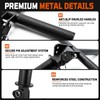 Forearm and Wrist Strengthener, Adjustable Wrist Roller Bar for Flexion