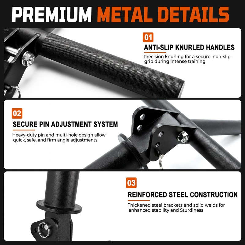 Forearm and Wrist Strengthener, Adjustable Wrist Roller Bar for Flexion